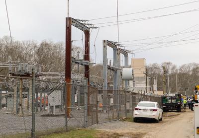 Construction of a battery storage facility is planned on land adjacent to the Long Island Power Authority’s substation in East Hampton. Construction of a battery storage facility is planned on land adjacent to the Long Island Power Authority’s substation in East Hampton.