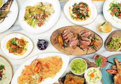 Some of the highlights of Calissa’s Greek menu, which includes lamb, whole roasted fish, lobster bucatini, octopus, and lots of traditional spreads. Some of the highlights of Calissa’s Greek menu, which includes lamb, whole roasted fish, lobster bucatini, octopus, and lots of traditional spreads.