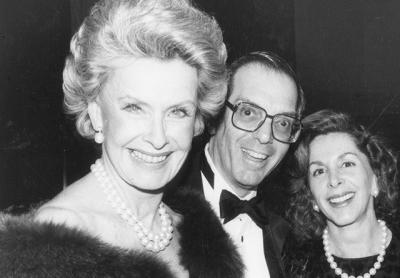 Dina Merrill, left, with Roy and Frieda Furman at a 1992 benefit for the New York chapter of the Juvenile Diabetes Foundation.