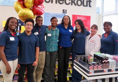 The crew at the new CVS on Montauk Highway was ready for business. The store, the chain’s second in East Hampton, opened last week at the former bowling alley site. The crew at the new CVS on Montauk Highway was ready for business. The store, the chain’s second in East Hampton, opened last week at the former bowling alley site.