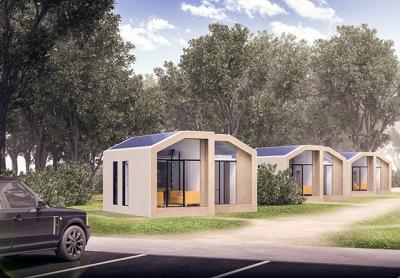 Self-contained work-force housing on wheels that can be brought in to house seasonal employees could be tried out on a town property in Montauk. A company called Kondo is developing prototypes like those above and has proposed a pilot program. Self-contained work-force housing on wheels that can be brought in to house seasonal employees could be tried out on a town property in Montauk. A company called Kondo is developing prototypes like those above and has proposed a pilot program.