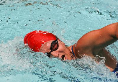 Lori King is to swim in the Kalamata-Koroni 30K prize-money event in Greece on Sept. 9. She said she just hopes to finish. Lori King is to swim in the Kalamata-Koroni 30K prize-money event in Greece on Sept. 9. She said she just hopes to finish.