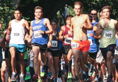 Ellen’s (5K) Run usually draws a field of close to 1,000. Nick Lemon (681) won the 2015 edition. Ellen’s (5K) Run usually draws a field of close to 1,000. Nick Lemon (681) won the 2015 edition.