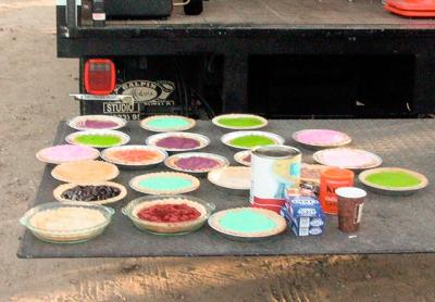 Some of the pies Laura Donnelly concocted for the film “Waitress,” for which she taught Keri Russell how to roll out pie dough like a pro.