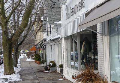 Bridgehampton Main Street, which could be included in a new historic district with limits on exterior changes to storefronts. Bridgehampton Main Street, which could be included in a new historic district with limits on exterior changes to storefronts.