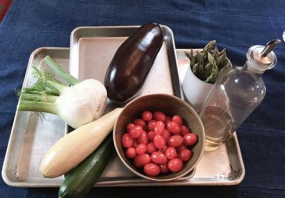 “A new take on the one-pot meal,” sheet pan dinners can incorporate a variety of vegetables and meat options. “A new take on the one-pot meal,” sheet pan dinners can incorporate a variety of vegetables and meat options.