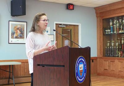 Joanne Lester O’Brien pleaded with the East Hampton Village Board to reconsider its decision to deny a permit for her son’s March 31 wedding reception at the Hedges Inn. Joanne Lester O’Brien pleaded with the East Hampton Village Board to reconsider its decision to deny a permit for her son’s March 31 wedding reception at the Hedges Inn.