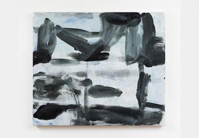 Virva Hinnemo’s “Four Feet,” an acrylic-on-canvas painting from last year Virva Hinnemo’s “Four Feet,” an acrylic-on-canvas painting from last year
