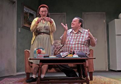 Jessica Howard and Scott Hofer in the Hampton Theatre Company’s production of “The Boys Next Door” in Quogue. Jessica Howard and Scott Hofer in the Hampton Theatre Company’s production of “The Boys Next Door” in Quogue.