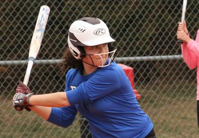 Rebecca Kuperschmid hit a homer in the softball team’s recent 28-0 rout of Port Jefferson. The Bonackers are to play Elwood-John Glenn here today at 3 p.m. Rebecca Kuperschmid hit a homer in the softball team’s recent 28-0 rout of Port Jefferson. The Bonackers are to play Elwood-John Glenn here today at 3 p.m.