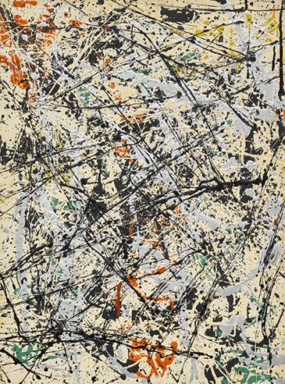 Jackson Pollock’s “Number 32,” from 1949 Jackson Pollock’s “Number 32,” from 1949