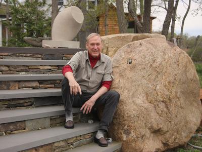 Two days after putting the final touches on his time-lapse artwork, Halsted Welles relaxed at home in Sag Harbor. Two days after putting the final touches on his time-lapse artwork, Halsted Welles relaxed at home in Sag Harbor.