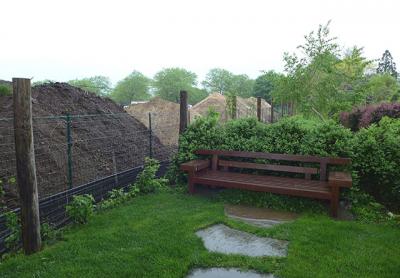 The removal of a hedgerow has left the Madoo Conservancy’s gardens exposed to construction next door.