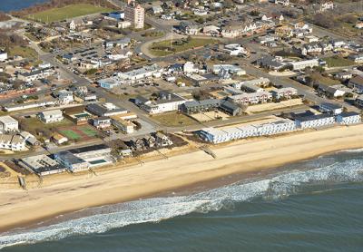 Sea level rise prompted a recommendation by consultants to the Town of East Hampton for a managed retreat from the ocean shoreline at Montauk’s downtown.