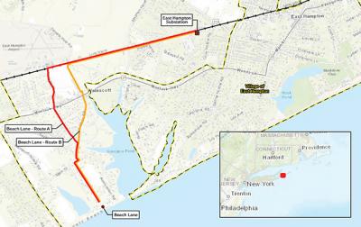 The newly merged company behind the South Fork Wind Farm continues to favor an underground cable route through Wainscott, despite community opposition.