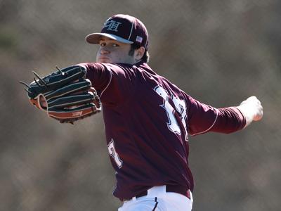 Jackson Baris was one of three pitchers Vinny Alversa used in Saturday’s season-opening scrimmage here with Hampton Bays. Jackson Baris was one of three pitchers Vinny Alversa used in Saturday’s season-opening scrimmage here with Hampton Bays.