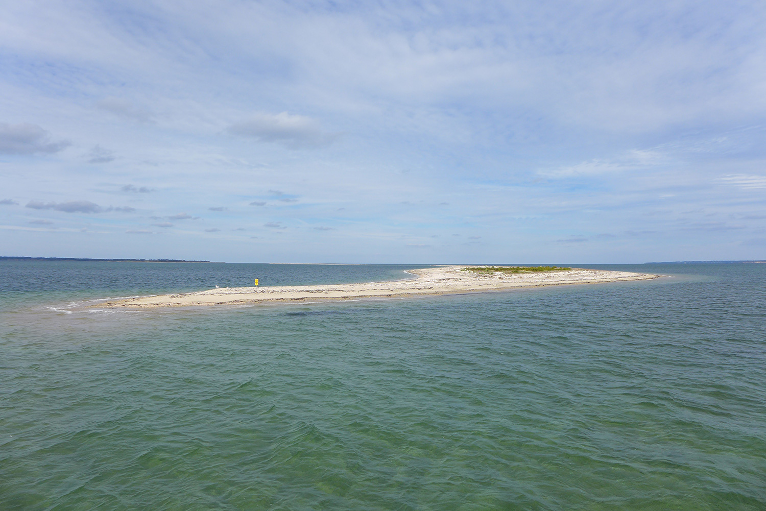 A researcher has told the East Hampton Town Trustees that Cartwright Shoal is private property and not subject to the public trust doctrine.
