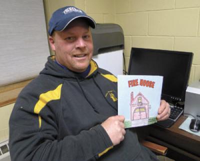 Joe Lenahan, the next chief of the Montauk Fire Department, has written a book for children teaching them the ins and outs of a firehouse. Joe Lenahan, the next chief of the Montauk Fire Department, has written a book for children teaching them the ins and outs of a firehouse.