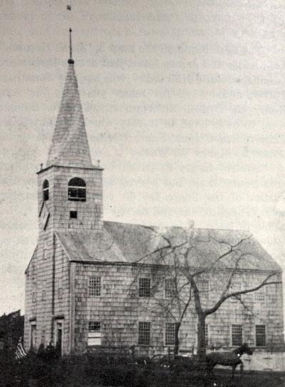 East Hampton's second town church, where Ned, who may have been a slave for part of his life, was bell ringer for as many as 35 years, in a span from 1780 to 1816.