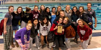 Craig Brierley’s team not only could claim the victory when it came to League III’s swimming events, but also could exult in the fact that it received the league’s sportsmanship award.