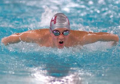 Joey Badilla, a Pierson freshman, was named East Hampton’s swimmer of the meet at the leagues in Hauppauge. Joey Badilla, a Pierson freshman, was named East Hampton’s swimmer of the meet at the leagues in Hauppauge.