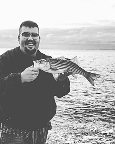“He was born with a fishing pole in his hand,” said Aaron Bruno’s mother, Avida Del Genio. On March 28, Mr. Bruno’s body was found in the water north of Montauk Point, where he had been fishing. “He was born with a fishing pole in his hand,” said Aaron Bruno’s mother, Avida Del Genio. On March 28, Mr. Bruno’s body was found in the water north of Montauk Point, where he had been fishing.