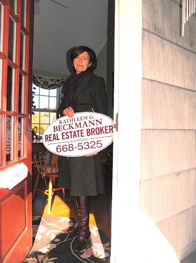 After more than a decade, Kathleen Beckmann has taken down the business sign in front of her house and joined forces with Town and Country Real Estate. After more than a decade, Kathleen Beckmann has taken down the business sign in front of her house and joined forces with Town and Country Real Estate.