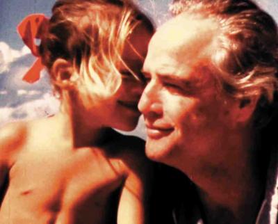 An archival still of Marlon Brando and his daughter, Cheyenne, from “Listen to Me Marlon” An archival still of Marlon Brando and his daughter, Cheyenne, from “Listen to Me Marlon”