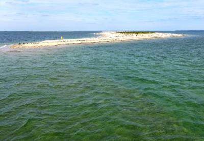 Cartwright Shoal, or Island, depending on who you ask, is at the center of an Amagansett resident's quest for public access. Tradition has held for more than 350 years that the disputed territory is part of the private Gardiner's Island.