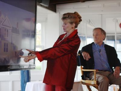 Dick Cavett, right, and his wife, Martha Rogers, at an East Hampton Ladies Village Improvement Society's Landmark Luncheon on Oct. 1 at the Devon Yacht Club. Dick Cavett, right, and his wife, Martha Rogers, at an East Hampton Ladies Village Improvement Society's Landmark Luncheon on Oct. 1 at the Devon Yacht Club.
