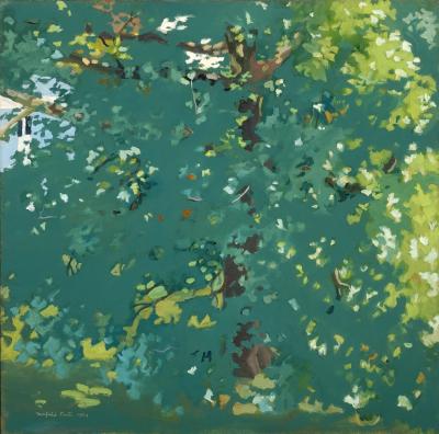 Fairfield Porter's "Plane Tree" from Guild Hall's permanent collection