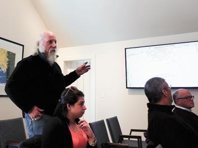 Kenneth Schwenk has proposed nine house lots on land he is an owner of in Sagaponack. Kenneth Schwenk has proposed nine house lots on land he is an owner of in Sagaponack.