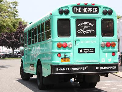 The Hampton Hopper has renewed a contract with the Town of East Hampton to provide free bus service in parts of Montauk this summer. The Hampton Hopper has renewed a contract with the Town of East Hampton to provide free bus service in parts of Montauk this summer.