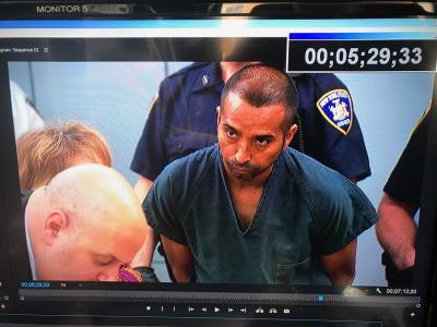 Wilson Pantosin was arraigned in New York State Supreme Court in Central Islip on Thursday and is being held without bail. Wilson Pantosin was arraigned in New York State Supreme Court in Central Islip on Thursday and is being held without bail.