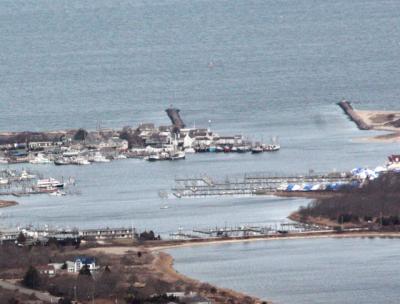 The Army Corps of Engineers has offered a number of options for building up and protecting the beach west of the Lake Montauk inlet. The Army Corps of Engineers has offered a number of options for building up and protecting the beach west of the Lake Montauk inlet.