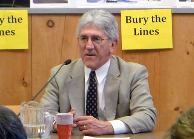 Larry Cantwell, pictured at a 2014 meeting, has said that he will not seek re-election in November. He is midway through his second two-year term as East Hampton Town supervisor. Larry Cantwell, pictured at a 2014 meeting, has said that he will not seek re-election in November. He is midway through his second two-year term as East Hampton Town supervisor.