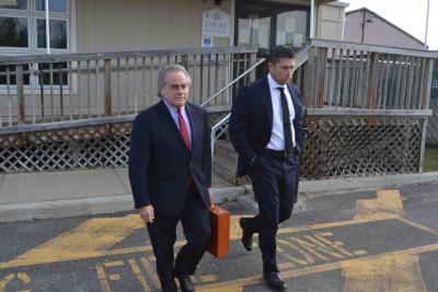 Sean P. Ludwick, right, who will be arraigned on vehicular homicide and manslaughter charges next month, left Southampton Town Justice Court after a court appearance in November with his lawyer, Benjamin Brafman. Sean P. Ludwick, right, who will be arraigned on vehicular homicide and manslaughter charges next month, left Southampton Town Justice Court after a court appearance in November with his lawyer, Benjamin Brafman.