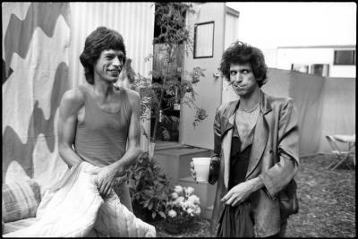 Mick Jagger and Keith Richards, J.F.K. Stadium in Philadelphia, taken September 25, 1981 Mick Jagger and Keith Richards, J.F.K. Stadium in Philadelphia, taken September 25, 1981