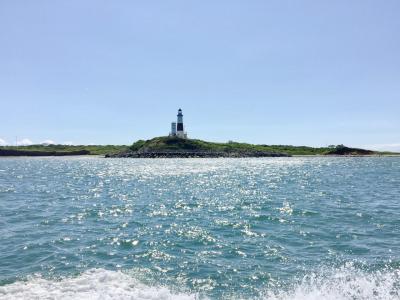 The Army Corps determined several years ago that the existing revetment under the lighthouse was deteriorating. The Army Corps determined several years ago that the existing revetment under the lighthouse was deteriorating.