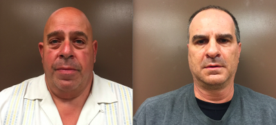 Richard Bivona, left, and John Kalogeras, right, were charged with withholding workers' wages at the Princess Diner, which is now closed.