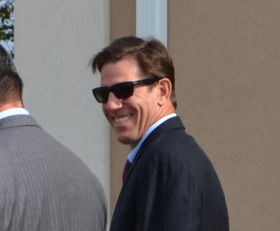 Thomas Ravenel at East Hampton Town Justice Court in October Thomas Ravenel at East Hampton Town Justice Court in October