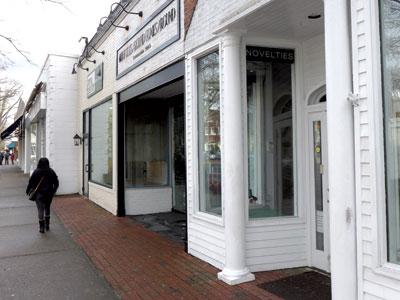 Ricky's NYC recently closed on Main Street in East Hampton, adding to a sense of gloom among some shopowners. Ricky's NYC recently closed on Main Street in East Hampton, adding to a sense of gloom among some shopowners.