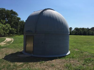 The new observatory is located near the Ross Tennis Center.