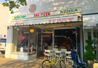 Now that summer is unofficially over, it’s a good time to try Sag Pizza in the old Conca D’Oro space in Sag Harbor. Now that summer is unofficially over, it’s a good time to try Sag Pizza in the old Conca D’Oro space in Sag Harbor.