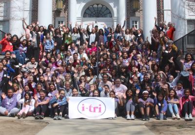 The I-Tri program is training 140 middle school girls to compete in the Hamptons Youth Triathlon in July. Some of them will take part in a swim-a-thon on Saturday.