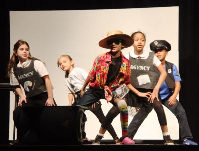 Springs School fourth graders seemed ready for show time during a rehearsal of the annual Springs opera, which opens on Wednesday in the East Hampton High School auditorium. Springs School fourth graders seemed ready for show time during a rehearsal of the annual Springs opera, which opens on Wednesday in the East Hampton High School auditorium.