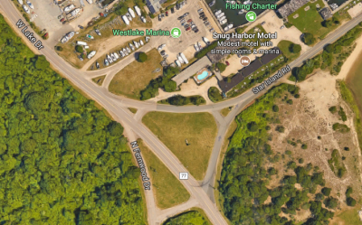 The accident that led to Dennis O'Grady's death occurred near the intersection of Star Island Road and West Lake Drive in Montauk. The accident that led to Dennis O'Grady's death occurred near the intersection of Star Island Road and West Lake Drive in Montauk.