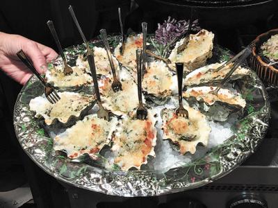 Oysters Rockefeller make an elegant New Year’s Eve appetizer. Oysters Rockefeller make an elegant New Year’s Eve appetizer.