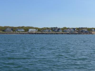 A view of Soundview Drive and Captain Kidd's Path from the water A view of Soundview Drive and Captain Kidd's Path from the water