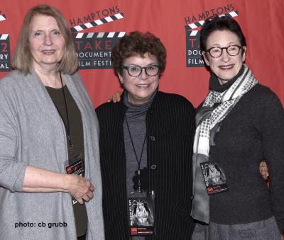 Susan Froemke, Jackie Lofaro, and Terrie Sultan at the Hamptons Take 2 Film Festival Susan Froemke, Jackie Lofaro, and Terrie Sultan at the Hamptons Take 2 Film Festival